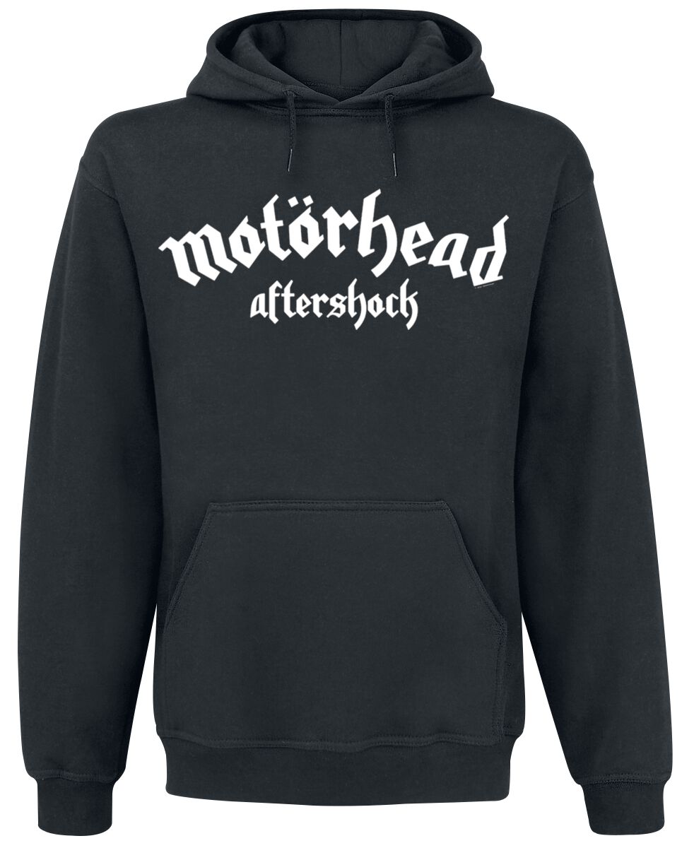 Motörhead Aftershock Logo Kapuzenpullover schwarz Motörhead Aftershock Logo Kapuzenpullover schwarz