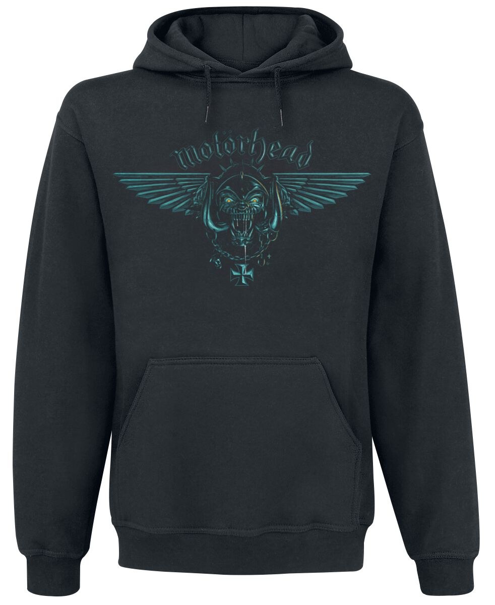 Motörhead Winged Kapuzenpullover schwarz Motörhead Winged Kapuzenpullover schwarz