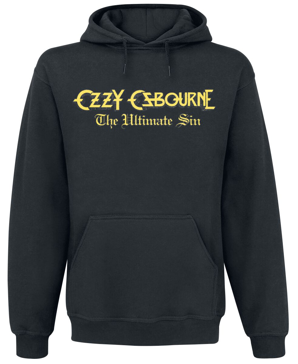 Ozzy Osbourne The Ultimate Sin Kapuzenpullover schwarz