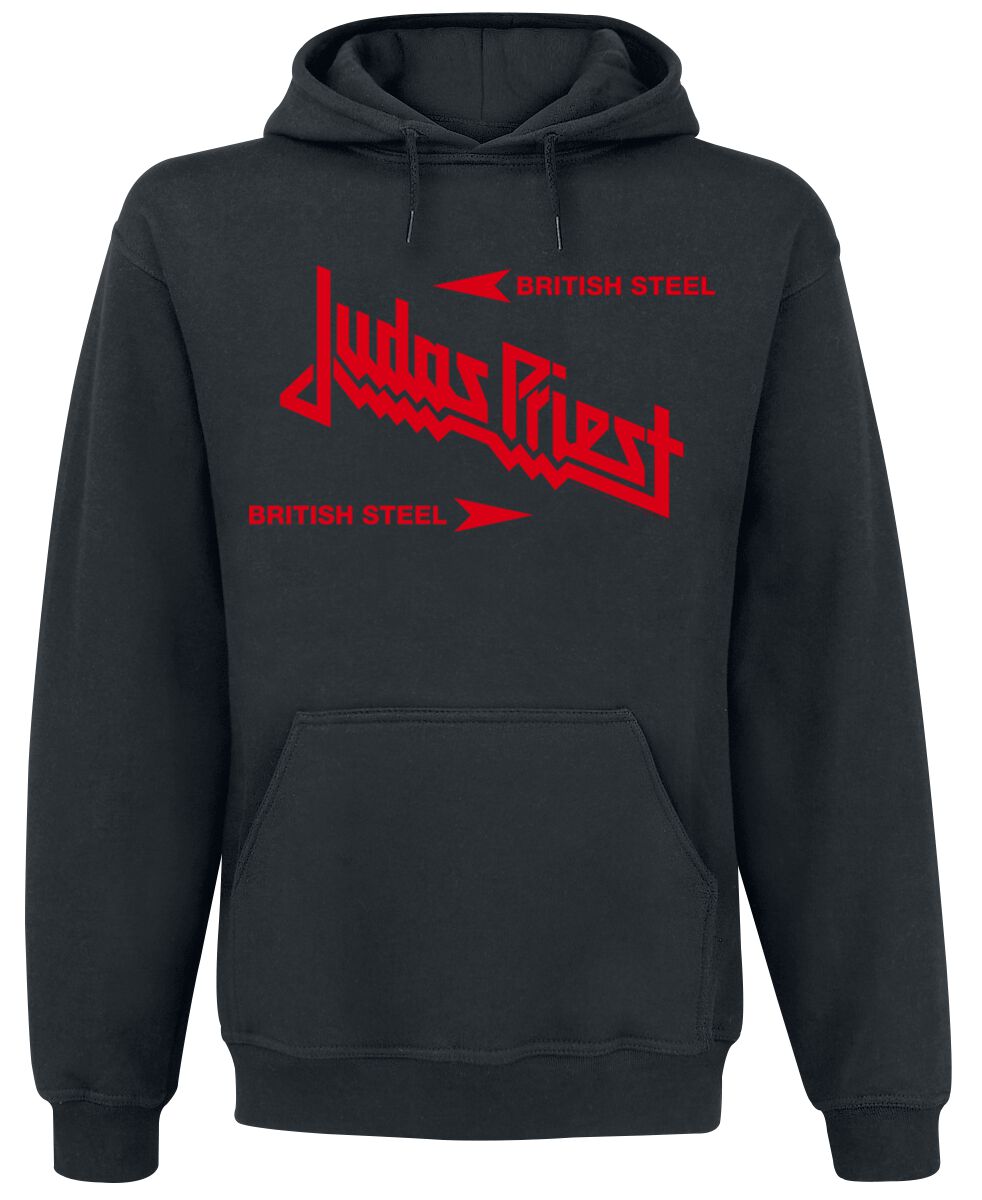 Judas Priest British Steel Kapuzenpullover schwarz