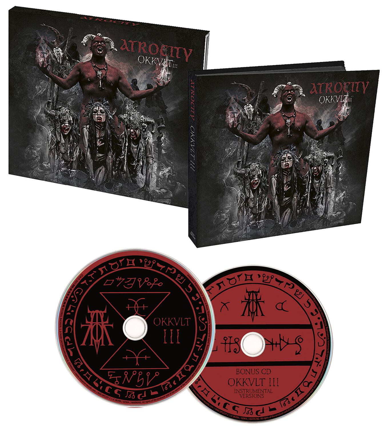 Atrocity Okkult III CD multicolor