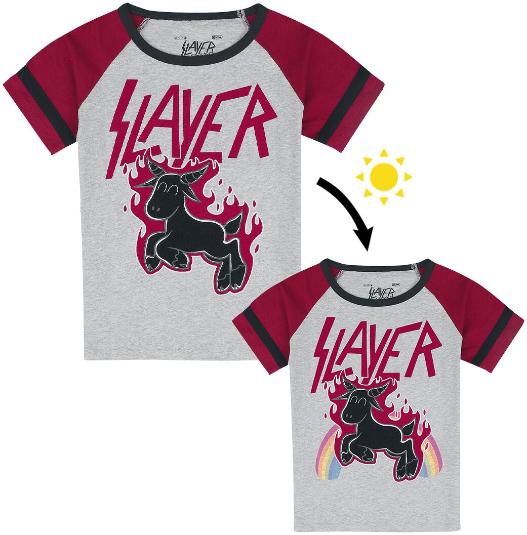 T-shirt de Slayer - Kids - EMP Signature Collection - 110/116 à 158/164 - pour filles & garçonse - g