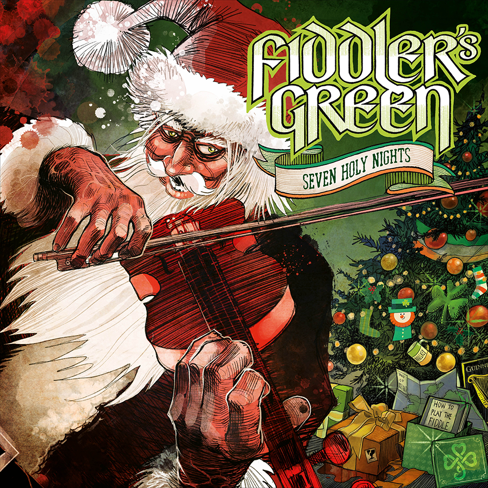 Fiddler's Green Seven holy nights LP grün