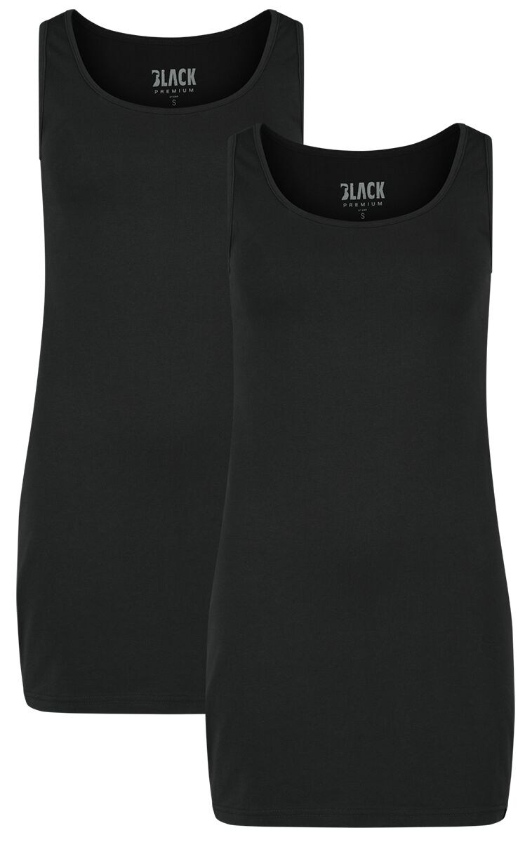 Image of Miniabito di Black Premium by EMP - Basic Double Pack Dresses - S a XXL - Donna - nero