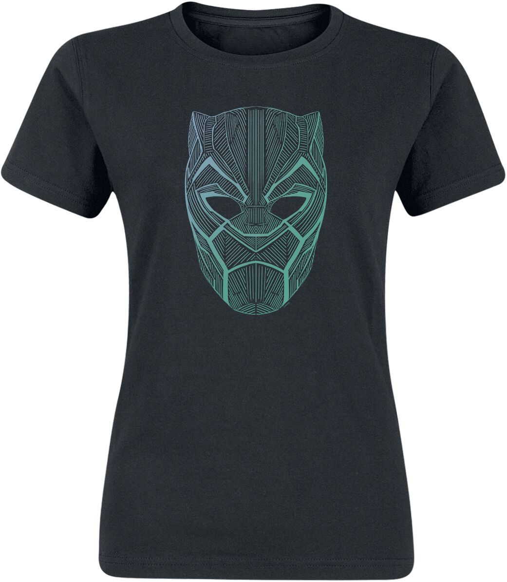 Black Panther Wakanda Forever – Tribal Mask T-Shirt schwarz