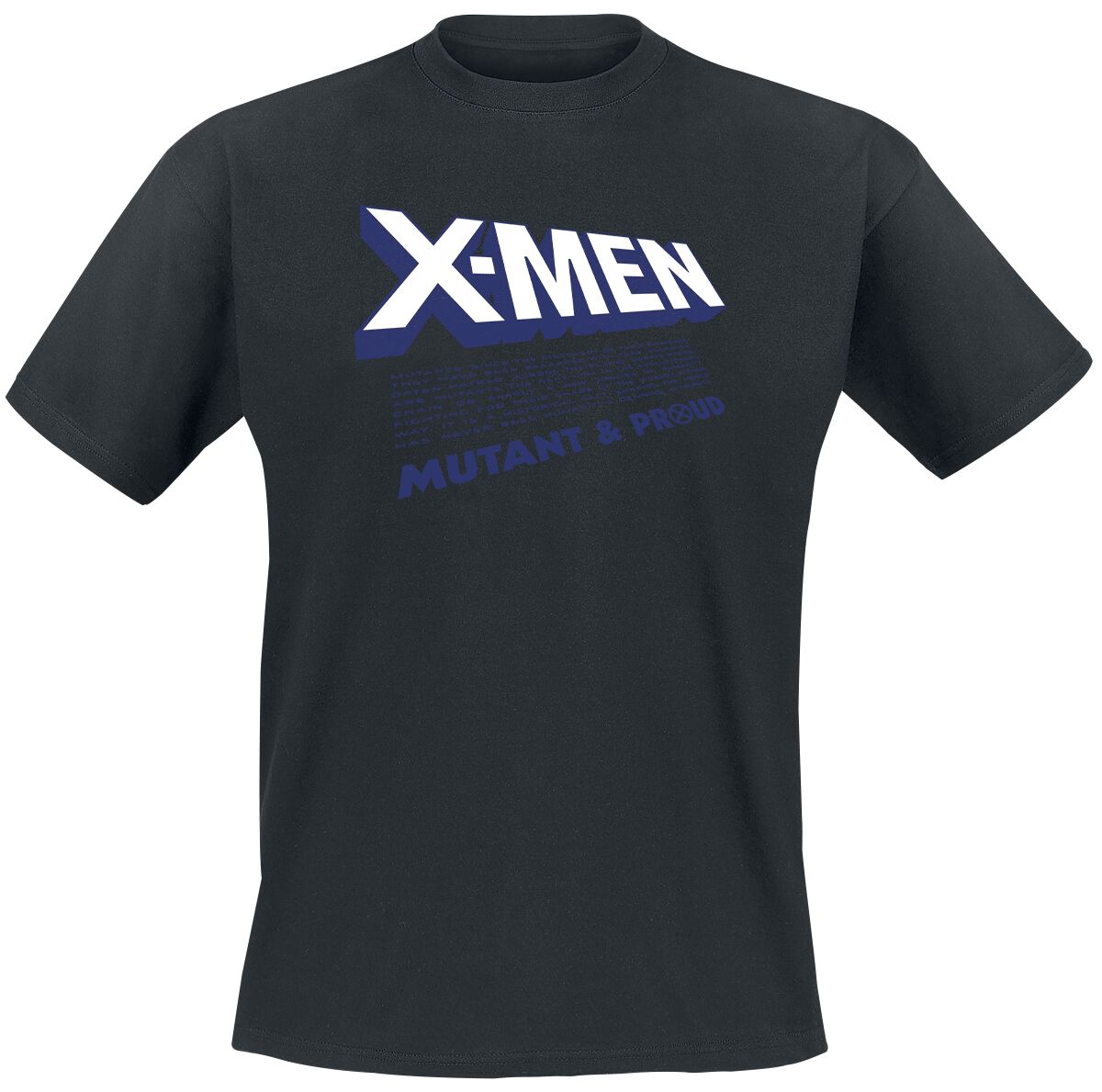 X-Men Mutant and proud T-Shirt black
