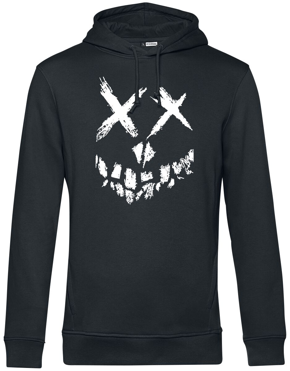 Suicide Squad Skull Logo Kapuzenpullover schwarz Suicide Squad Skull Logo Kapuzenpullover schwarz