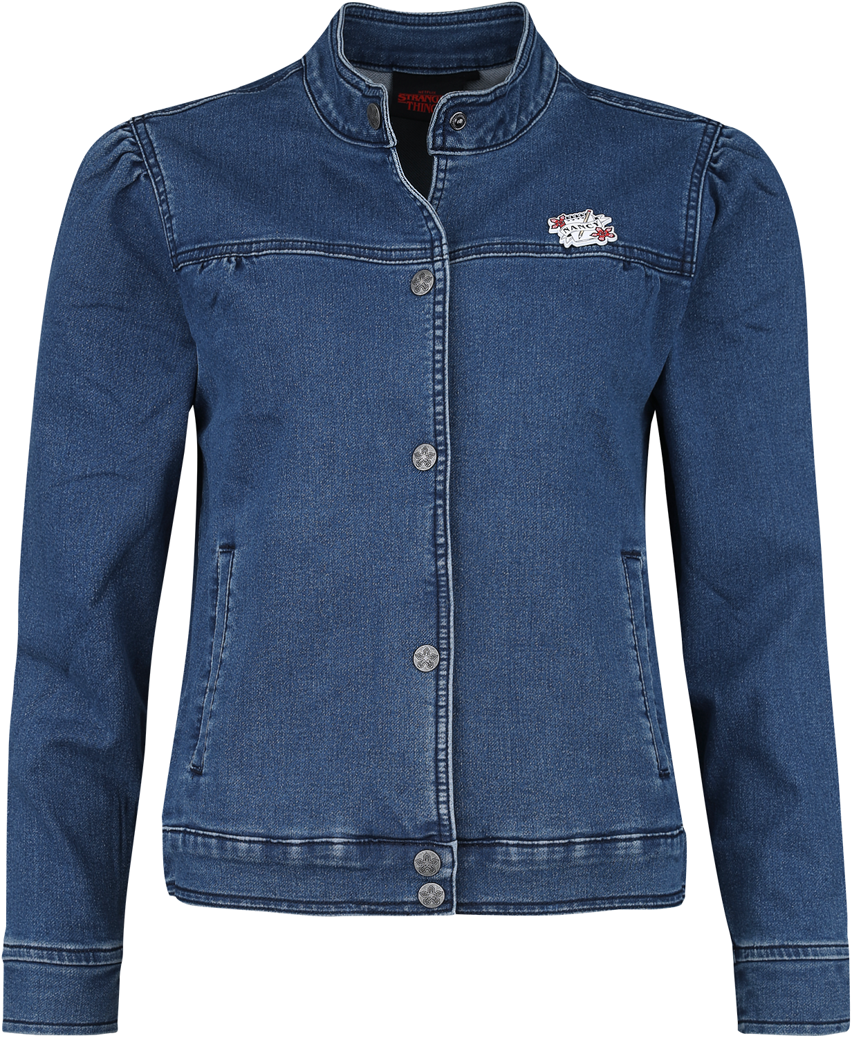 Stranger Things  Jeans Jacket - Nancy Wheeler - for Women - denim-blue