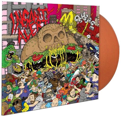 Insanity Alert Moshburger LP orange Insanity Alert Moshburger LP orange