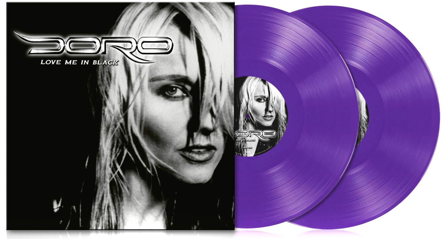 Doro Love me in black LP purple