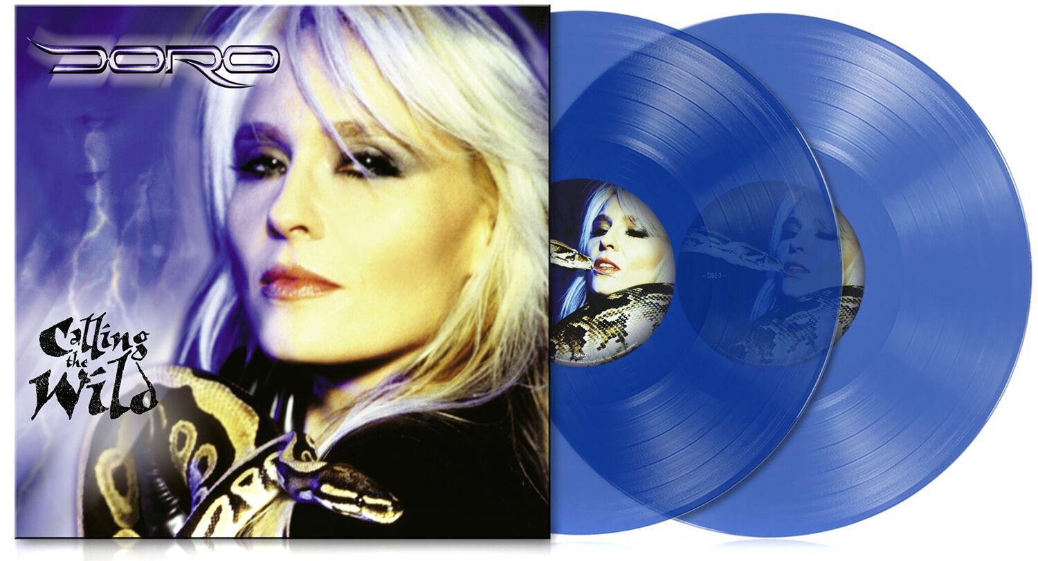 Doro Calling the wild LP blau Doro Calling the wild LP blau