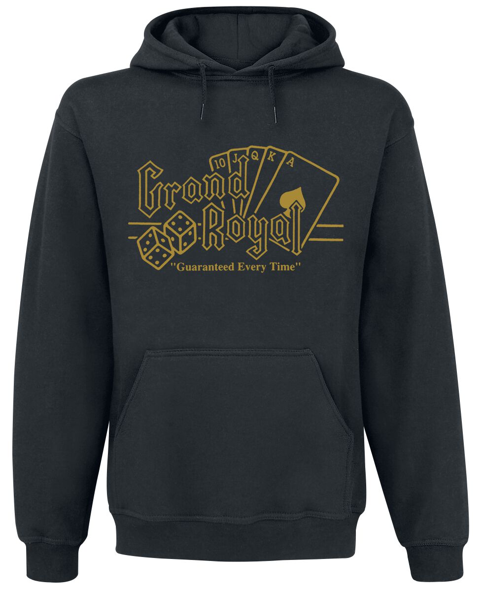 Beastie Boys Grand Royal Kapuzenpullover schwarz in XXL
