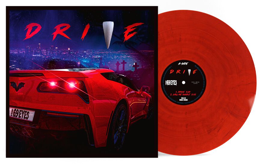The 69 Eyes Drive LP farbig The 69 Eyes Drive LP farbig