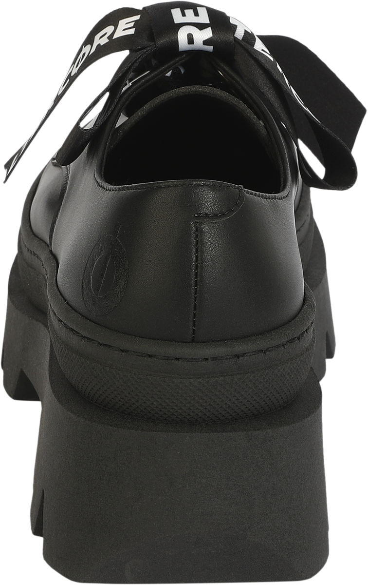 Altercore - Rockabilly Schnürschuh - Ametrine Vegan - EU36 bis EU41 - für Damen - Größe EU40 - schwarz