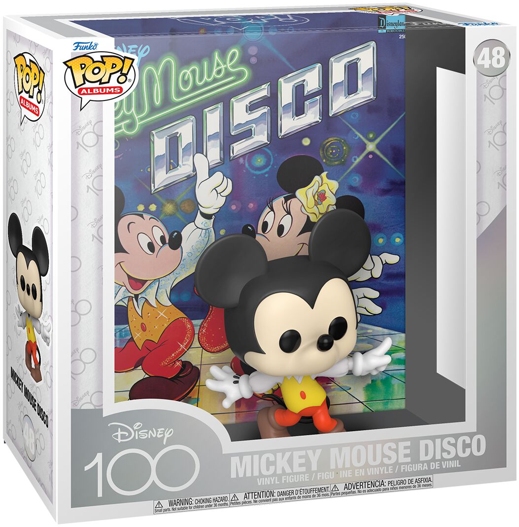 Image of Minnie & Topolino - Disney 100 - Mickey Mouse Disco (Pop! Albums) 48 - Funko Pop! - Funko Shop Europe