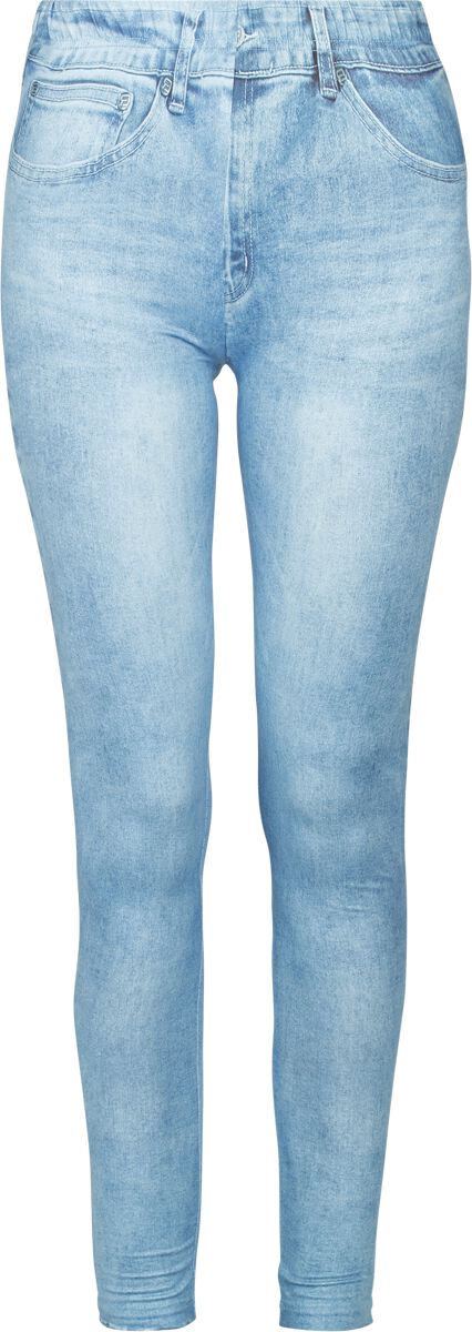 Leggings für Damen  blau Leggings like Denim Style von RED by EMP