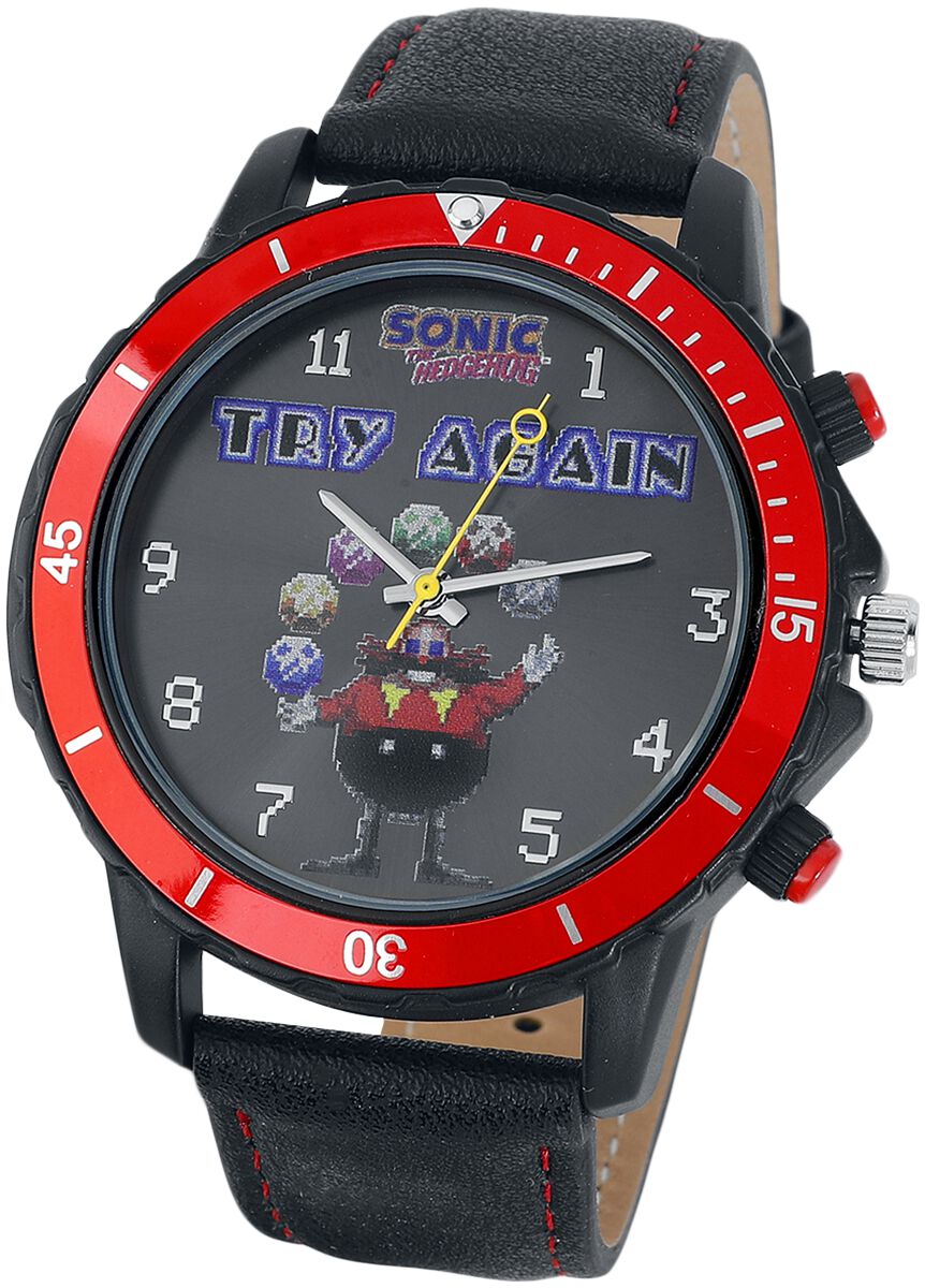 Levně Sonic The Hedgehog Dr. Eggman Náramkové hodinky vícebarevný