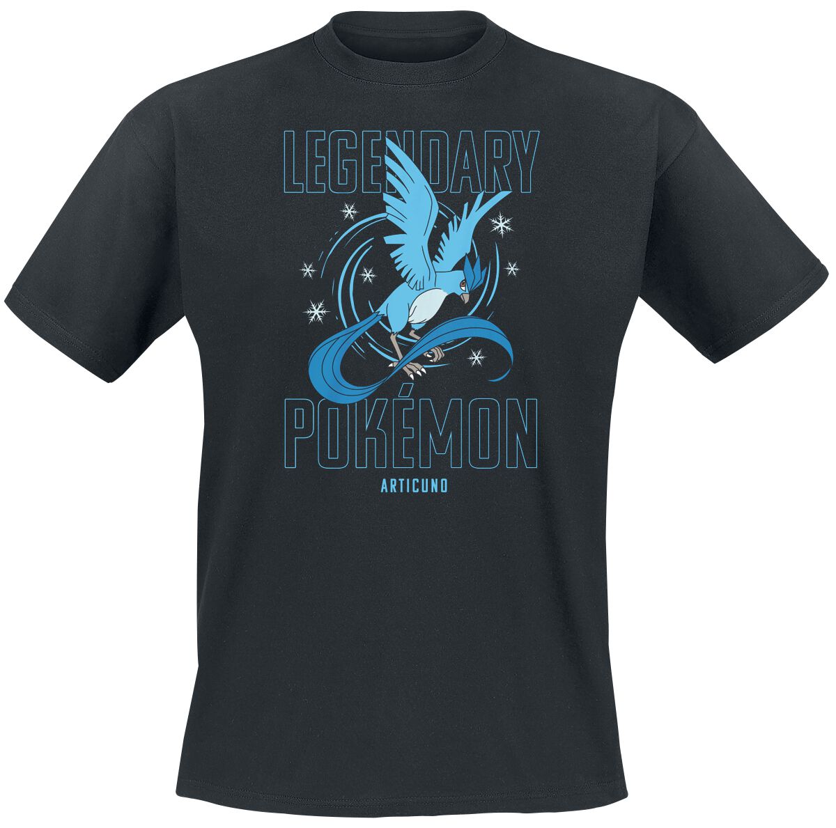 Pokémon Arktos T-Shirt schwarz