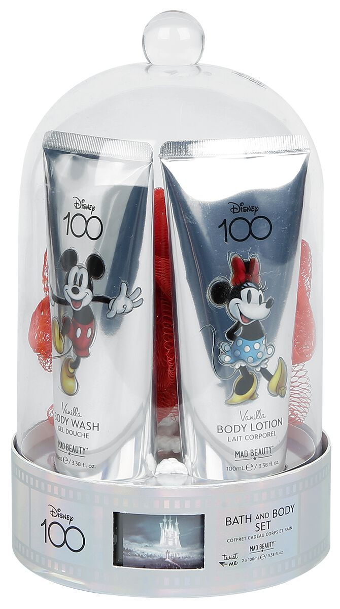 Savon Disney de Mickey & Minnie Mouse - Disney 100 - Mad Beauty - Badeset Mickey und Minnie - pour F