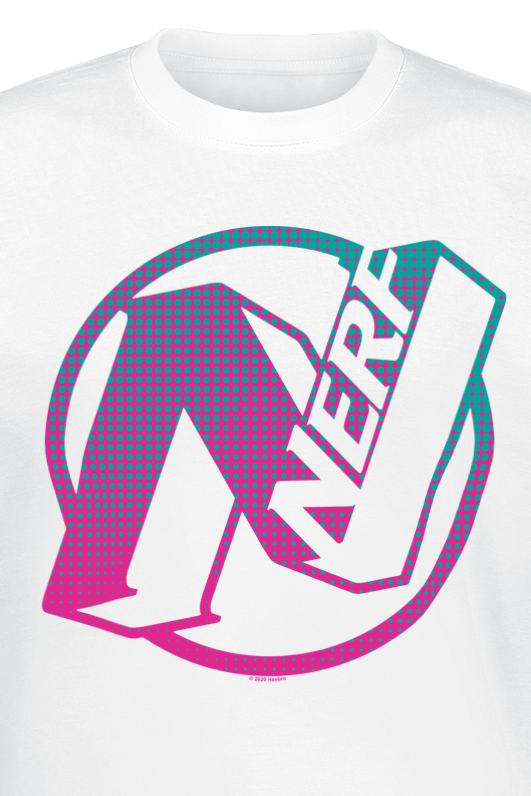 NERF Nerf Halftone T-Shirt weiß