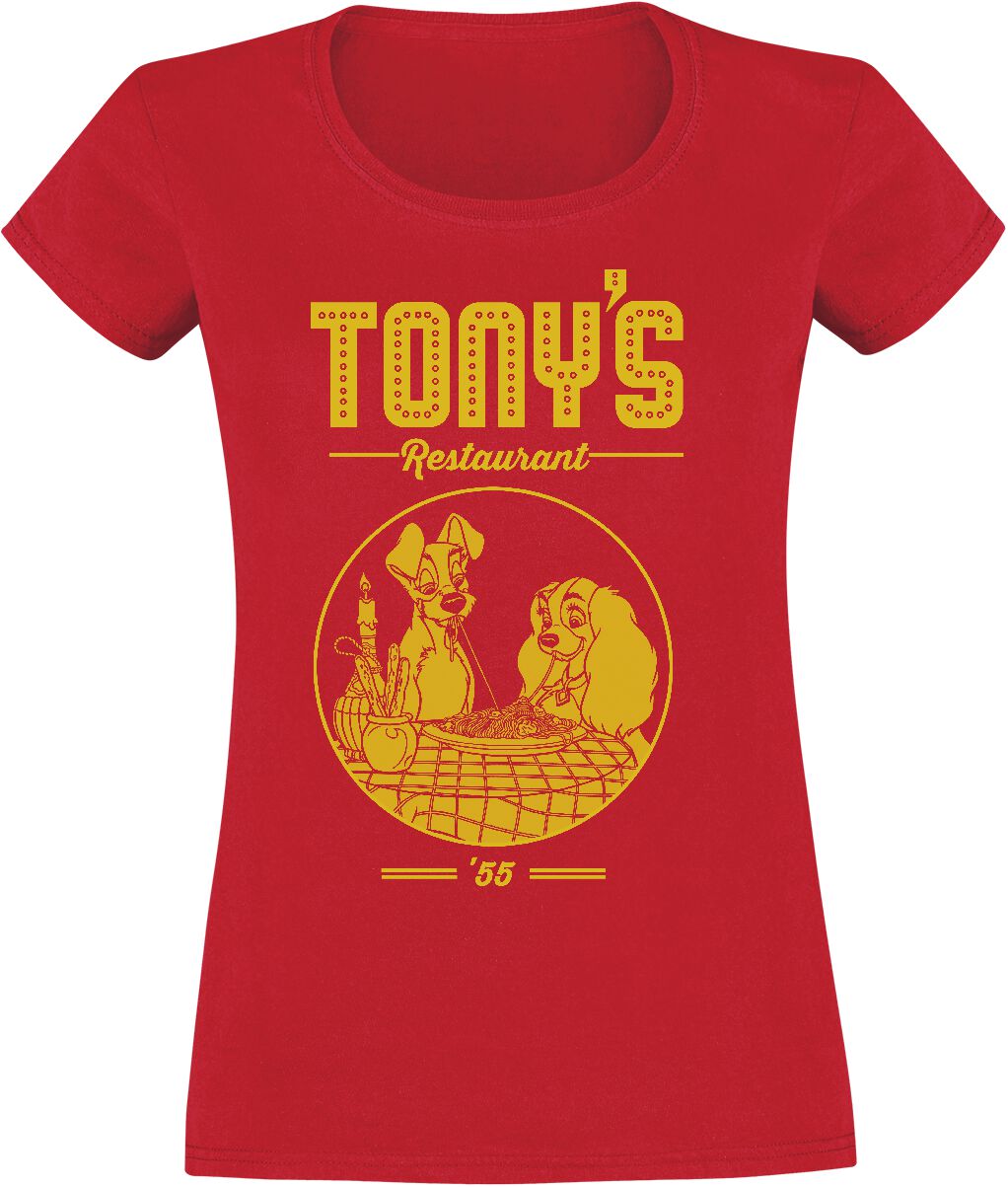 Susi & Strolch Tonys Restaurant T-Shirt rot product