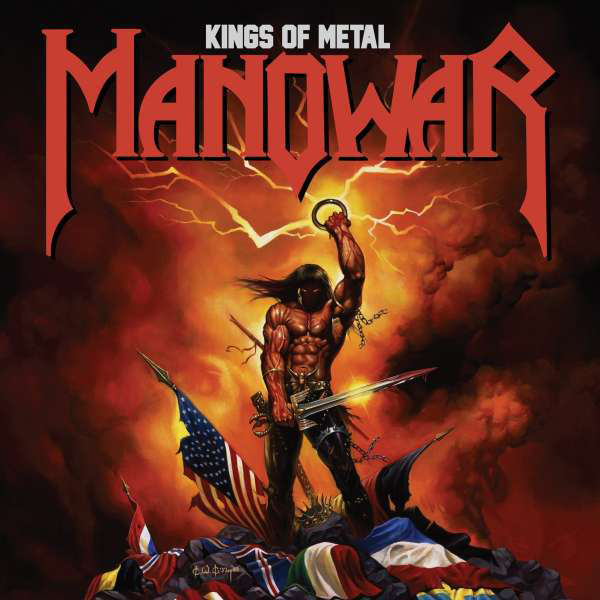 Manowar Kings of Metal LP goldfarben