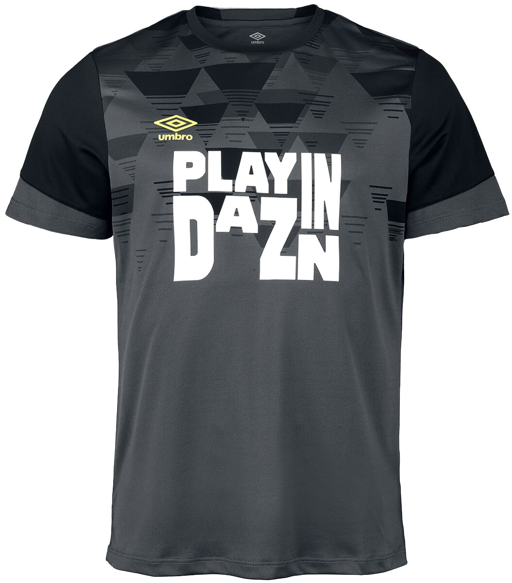 DAZN Umbro – Play In DAZN Trikot grau schwarz
