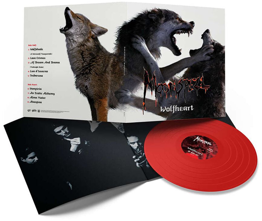 Moonspell Wolfheart LP rot