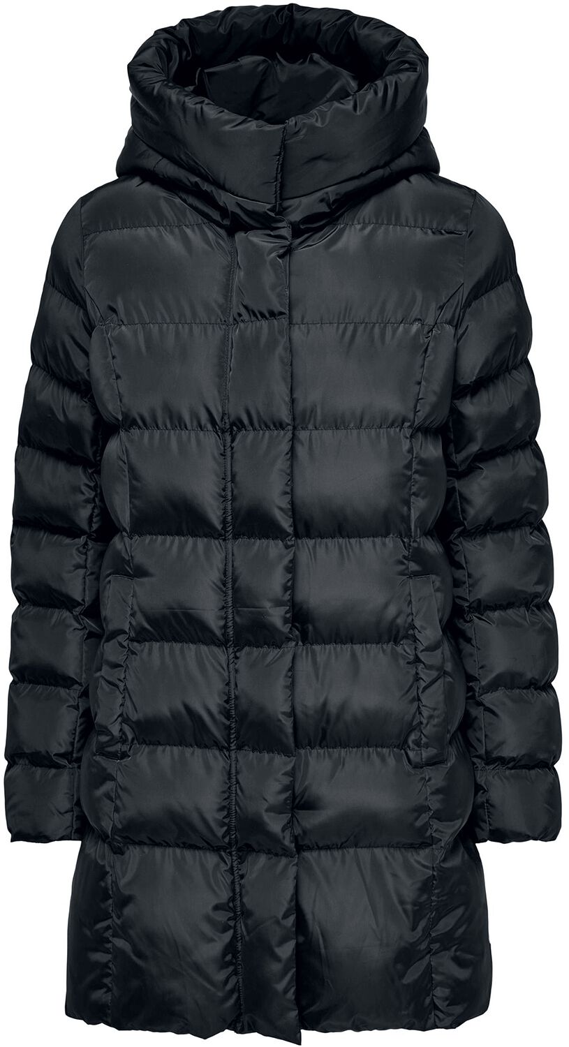 Only ONLLina Puffer Coat Mantel schwarz in XS