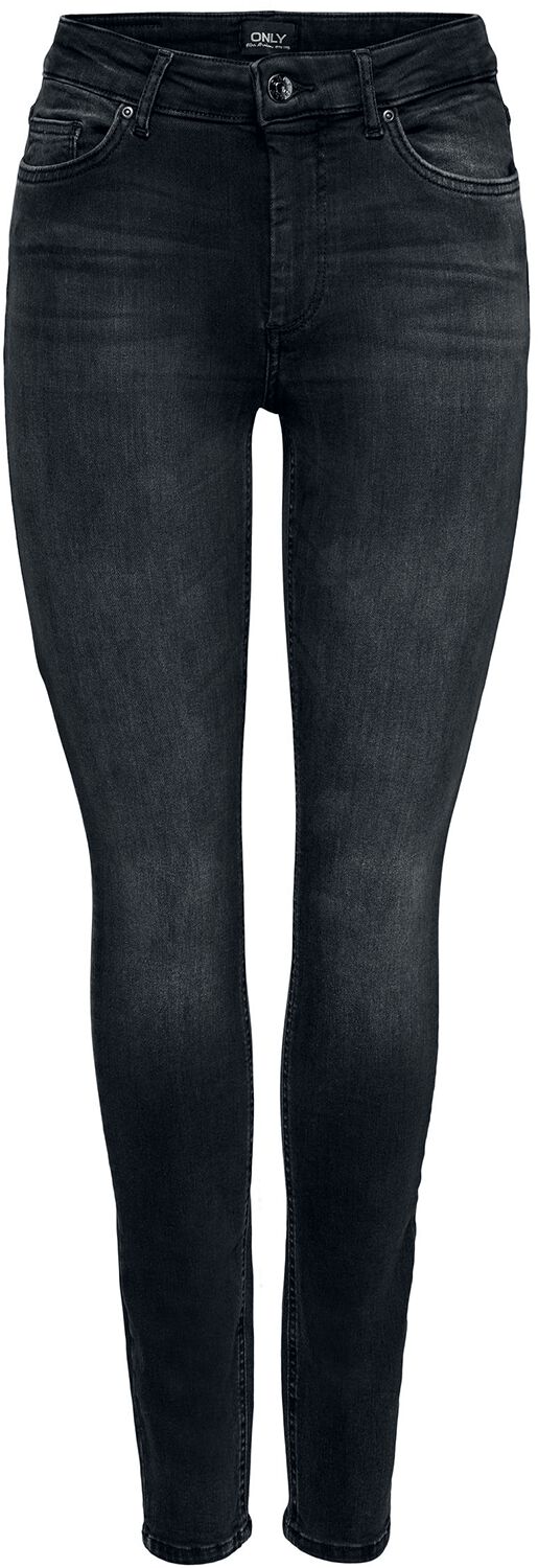 Only Jeans - ONLBlush Mid - W26L30old bis W28L32 - für Damen - Größe W26L32 - schwarz
