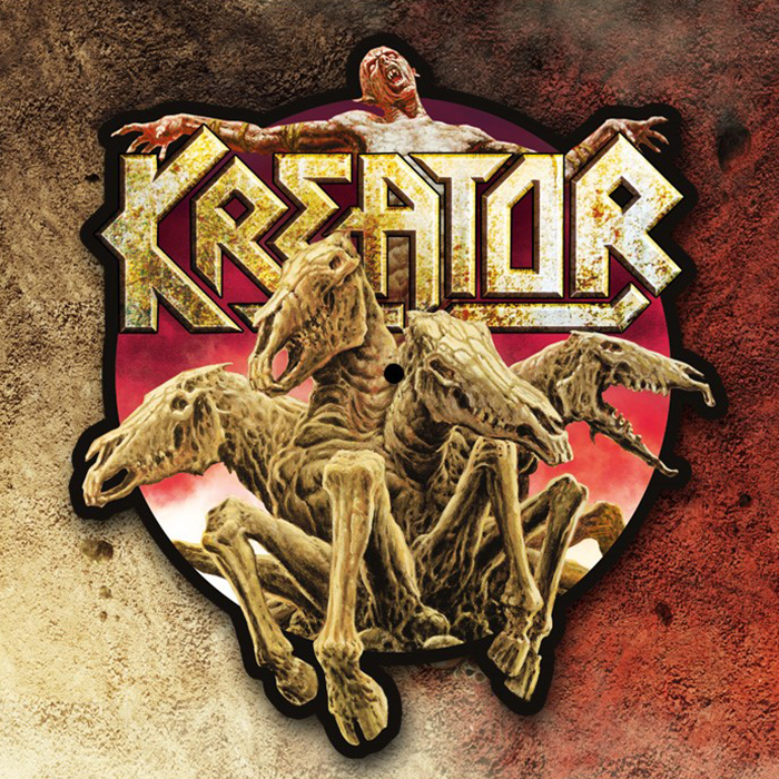 Kreator Death to the world LP farbig