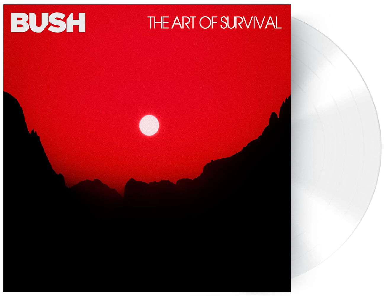 Bush The art of survival LP weiß