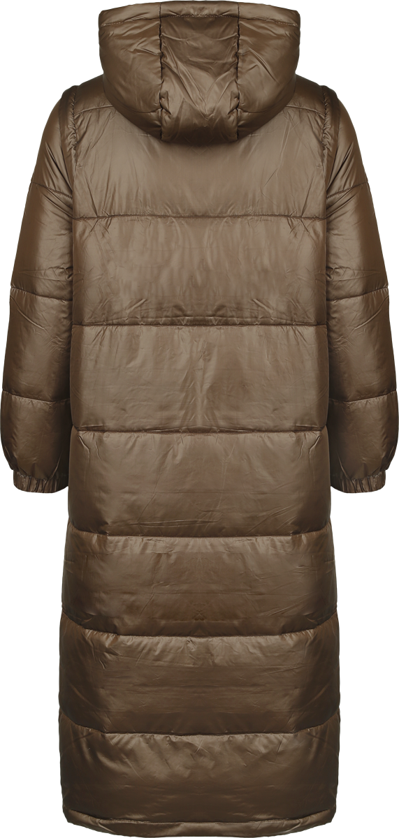 Hailys Wintermantel - LS P JK MI44LENA 2IN1 - XS bis XL - für Damen - Größe M - braun