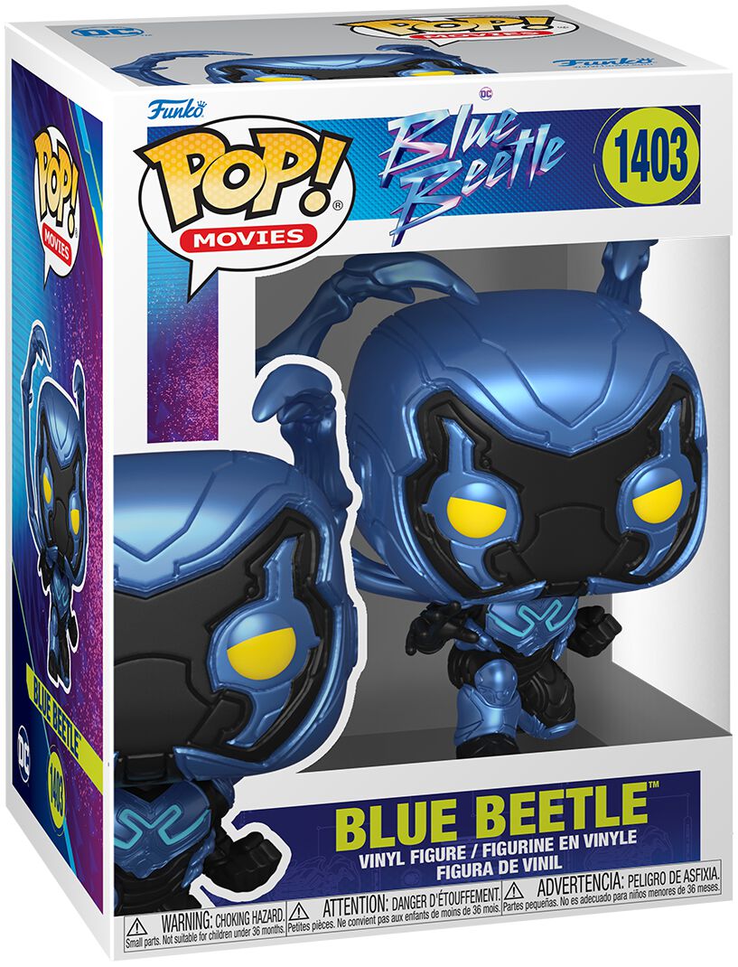 Image of Blue Beetle - Blue Beetle (Chase Edition possible) vinyl figurine no. 1403 - Funko Pop! - Funko Shop Europe
