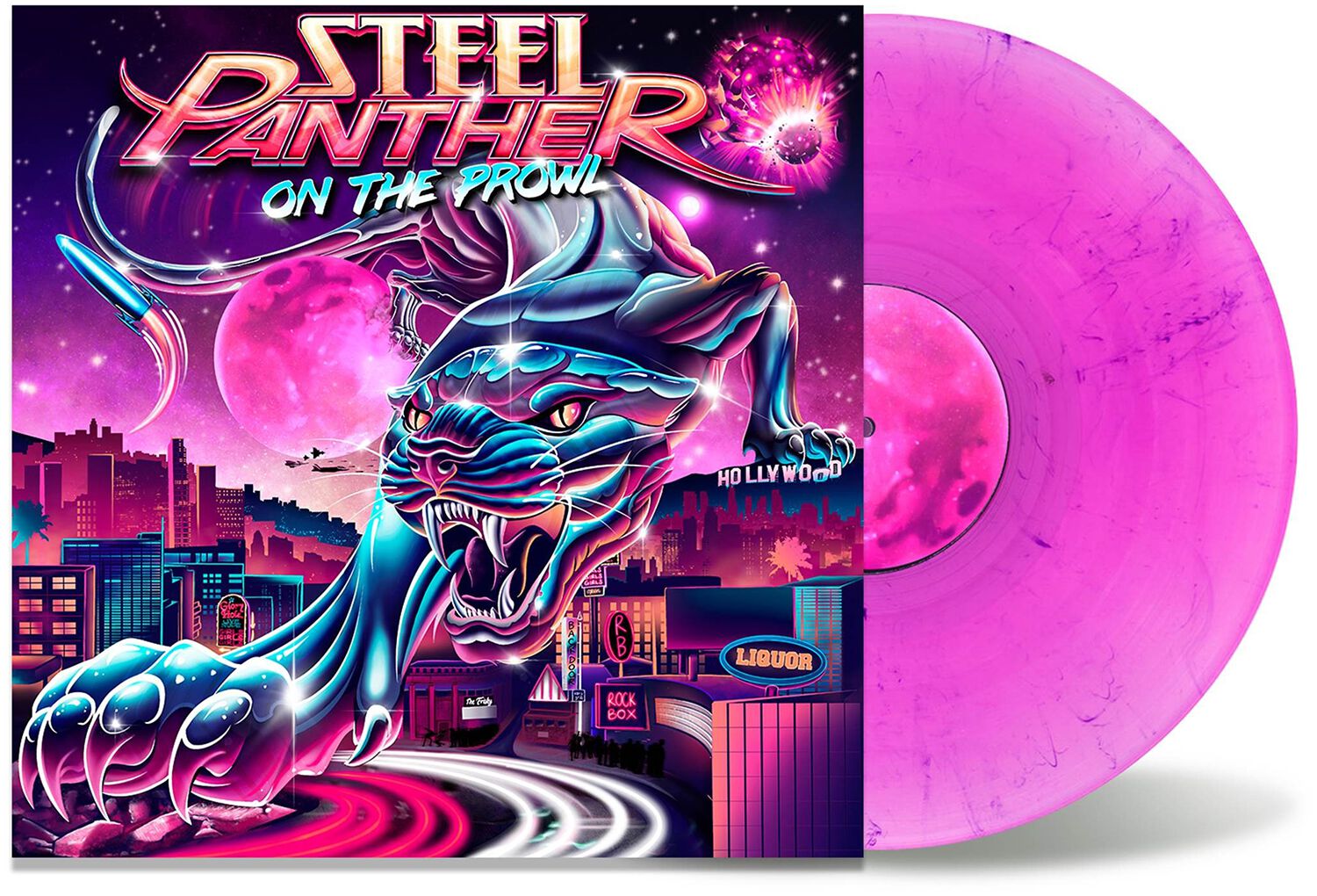 Steel Panther On the prowl (Signed Edition) LP multicolor Steel Panther On the prowl (Signed Edition) LP multicolor