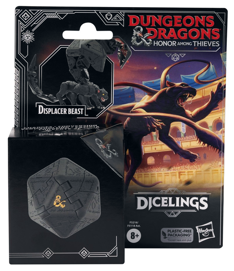 Dungeons and Dragons Black Displacer Actionfigur schwarz