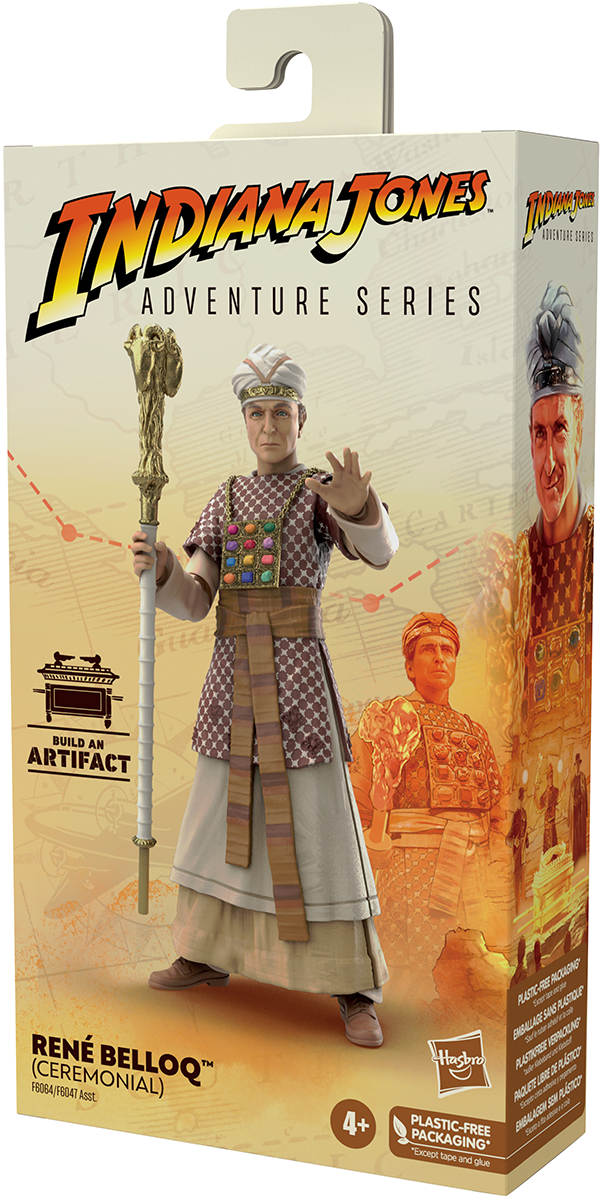 Indiana Jones Adventure Series - René Belloq (Ceremonial) Actionfigur multicolor