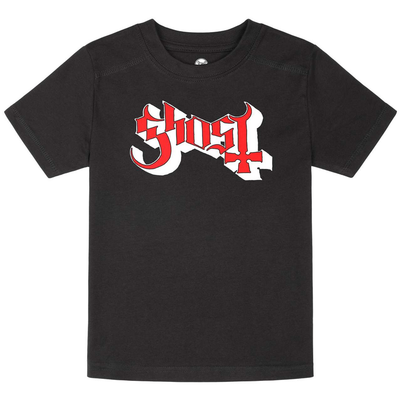 T-Shirt  di Ghost - Metal-Kids - Logo - Bambini - nero
