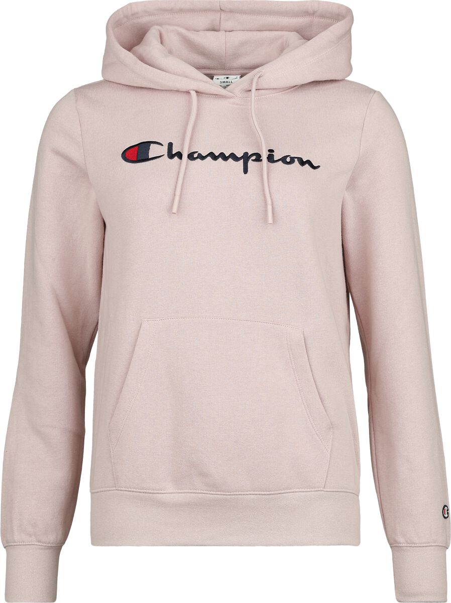 Image of Felpa con cappuccio di Champion - Hooded sweatshirt - XS a S - Donna - Rosa