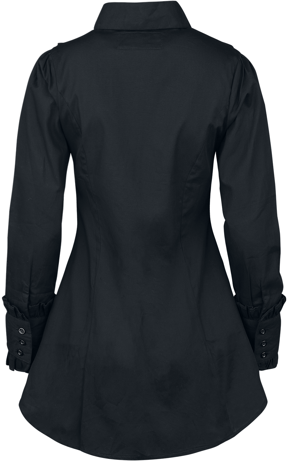 Poizen Industries - Gothic Langarmhemd - Thora Shirt - XS - für Damen - Größe XS - schwarz