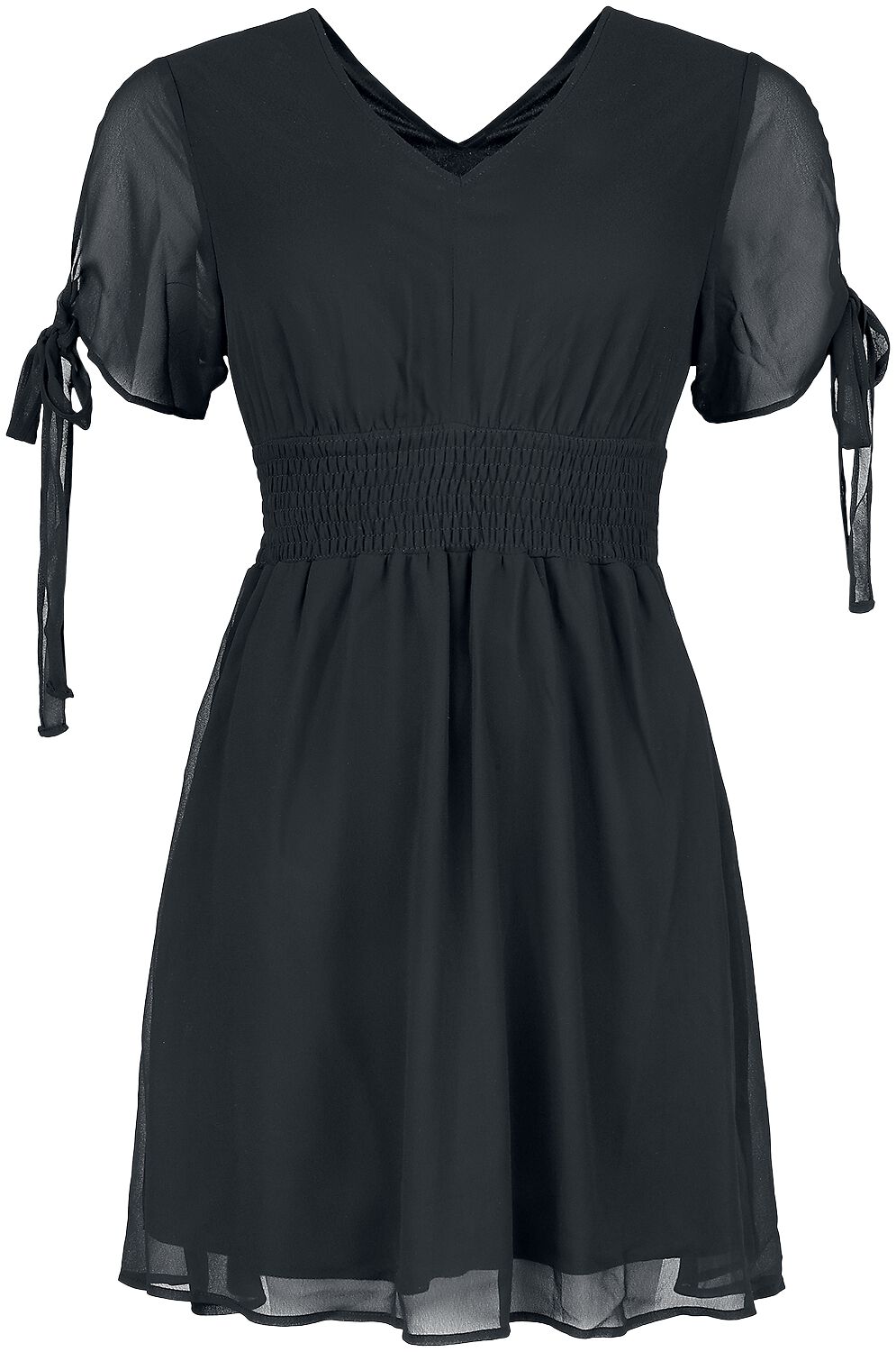 Innocent - Gothic Kurzes Kleid - Carme Dress - S bis 4XL - für Damen - Größe XL - schwarz