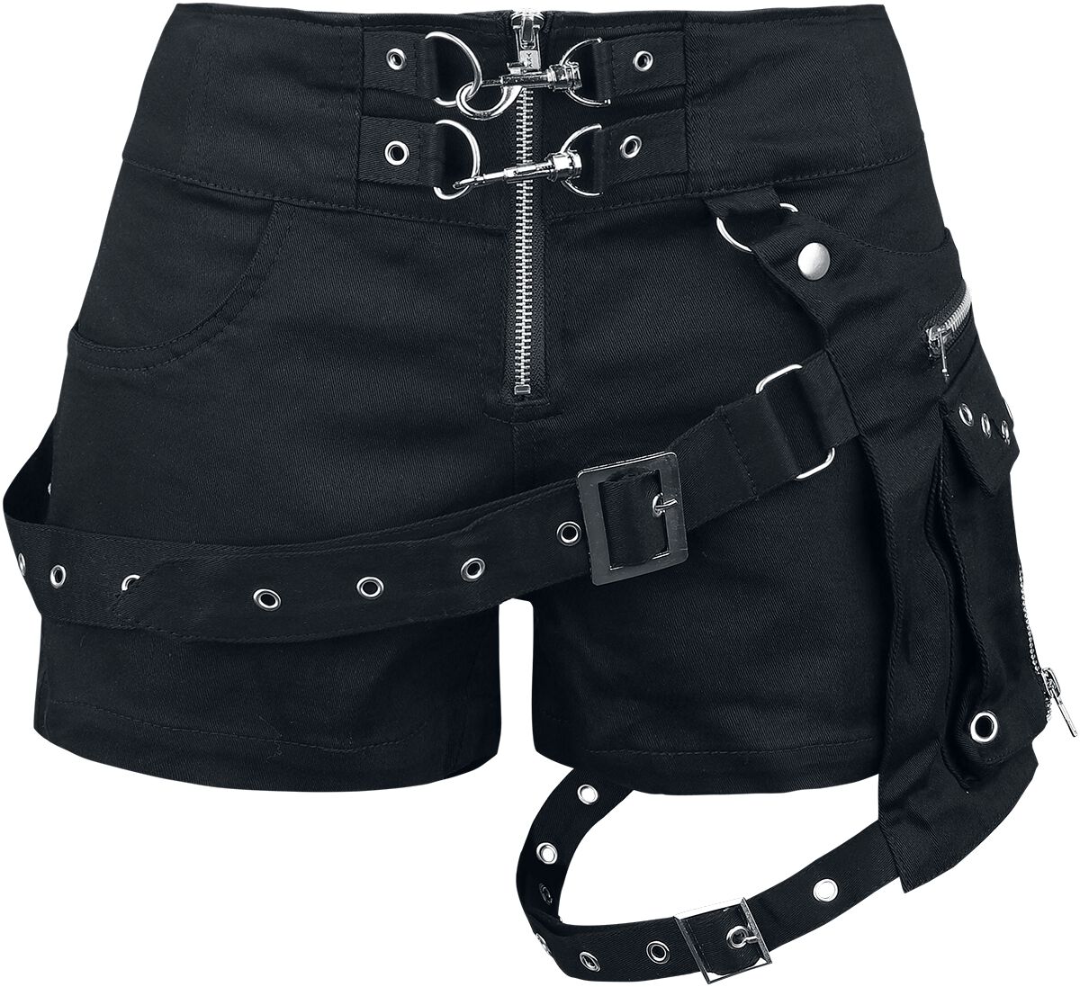 Vixxsin Neith Shorts Hotpant schwarz