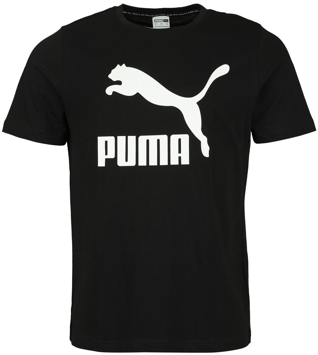 Levně Puma Tričko Classics Logo Tričko černá