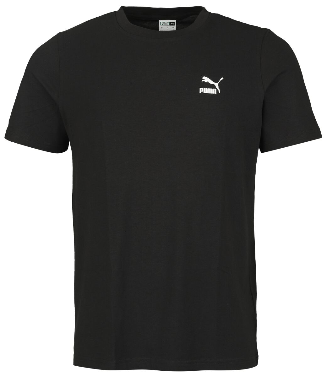 Image of T-Shirt di Puma - Classics small logo t-shirt - S a L - Uomo - nero