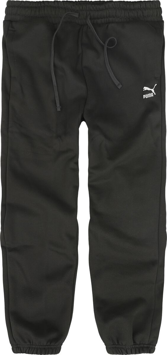 Levně Puma Sportovní kalhoty Classics FL s malým logem Kalhoty černá