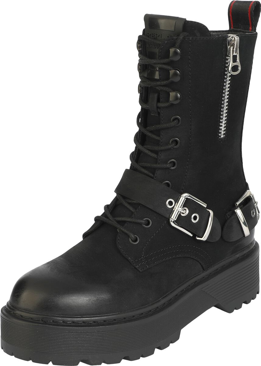 Replay Footwear Boot - Luisa Rock - EU36 bis EU39 - für Damen - Größe EU39 - schwarz