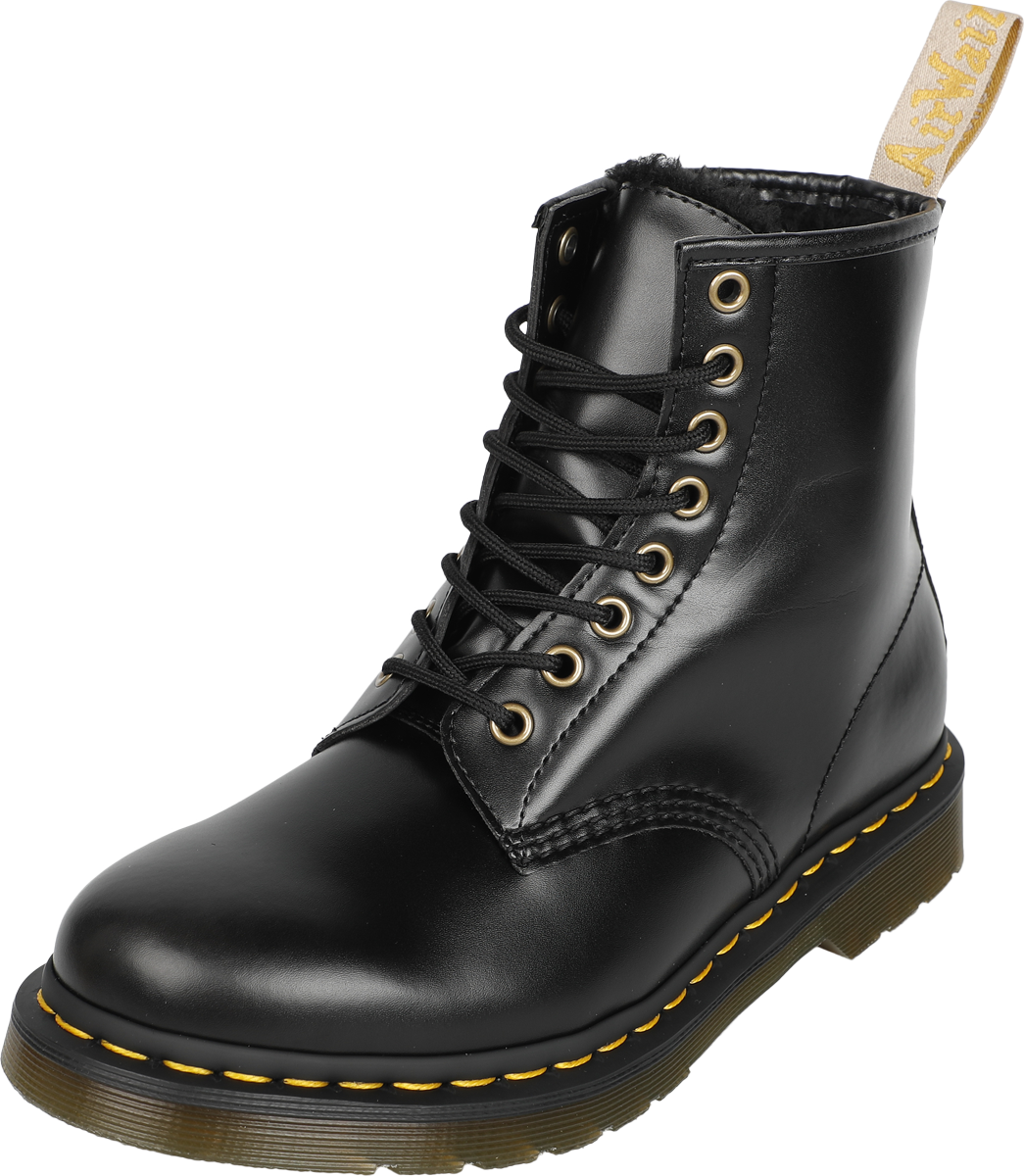 Dr. Martens - Vegan 1460 - Black Norfolk Flat - Boot - schwarz