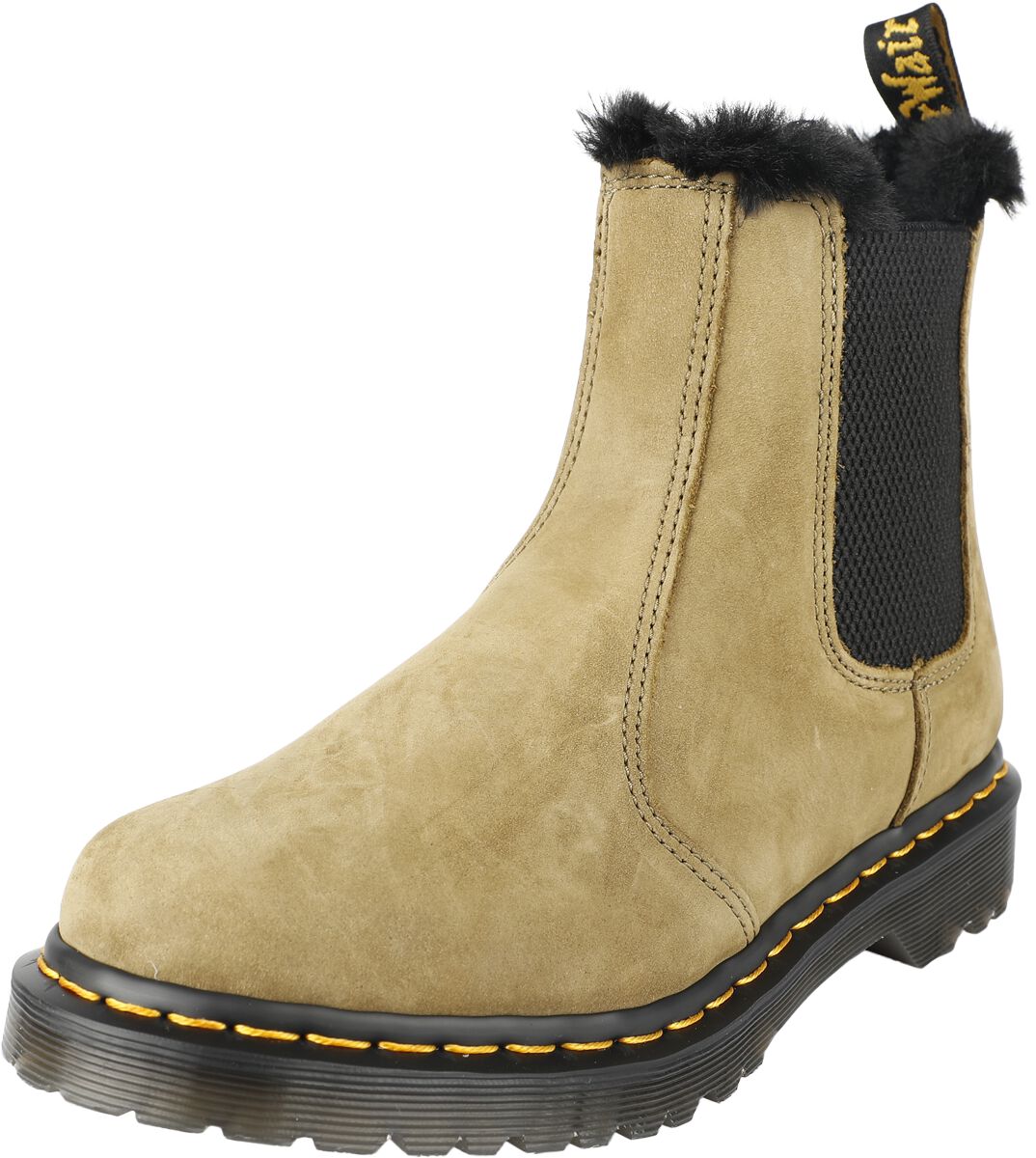 Dr. Martens 2976 Leonore - Dms Olive Buffbuck Boot oliv in EU39