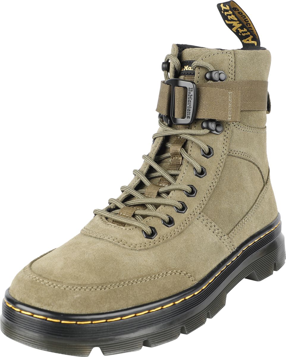 Dr. Martens Combs Tech Suede Boot oliv in EU44