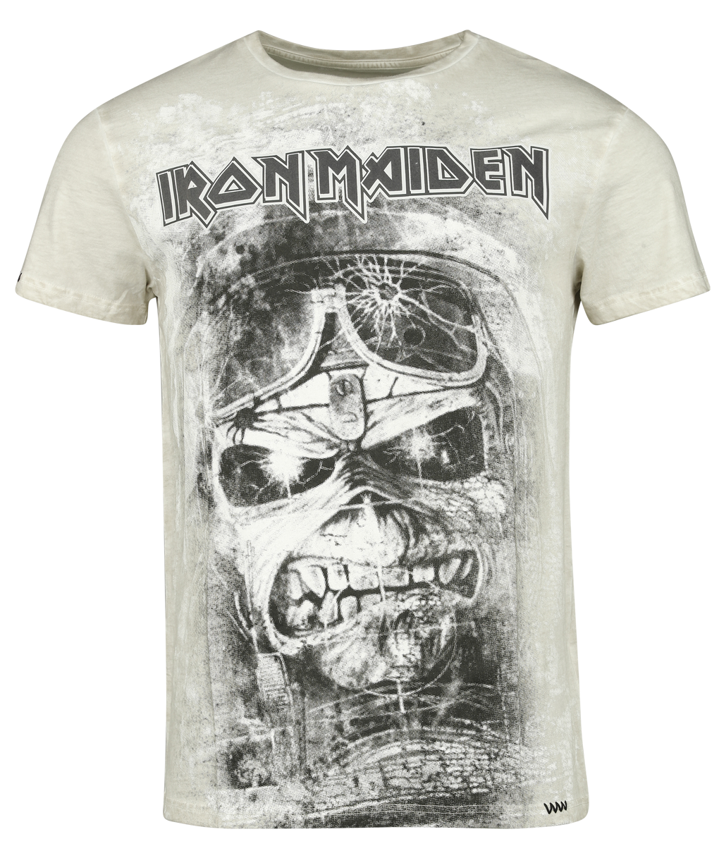 Iron Maiden - EMP Signature Collection - T-Shirt - khaki - EMP Exklusiv!